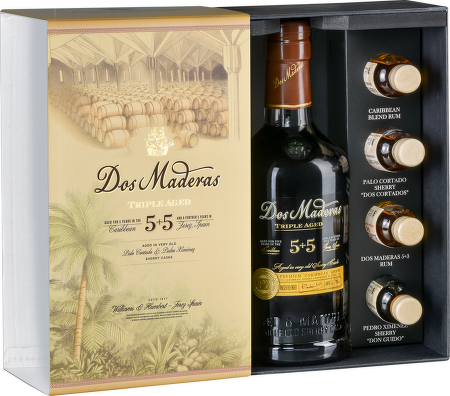 Dos Maderas P.X .5+5 0,7l, degustačný set