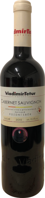 Cabernet Sauvignon, pozdní sběr, Tetur