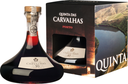 Quinta das Carvalhas 10 Years Old, karafa + box
