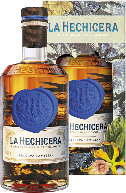 La Hechicera, Ron Extra Aňejo de Columbia 0,7l