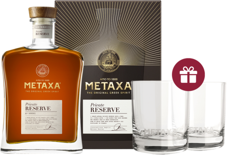 Metaxa Private Reserve 0,7l + darček