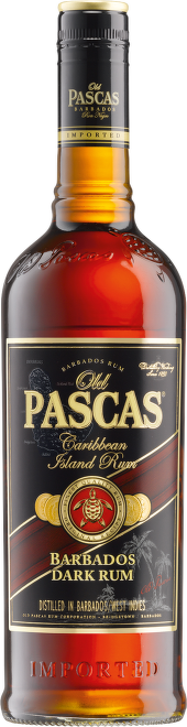 Old Pascas Barbados Dark Rum 1l