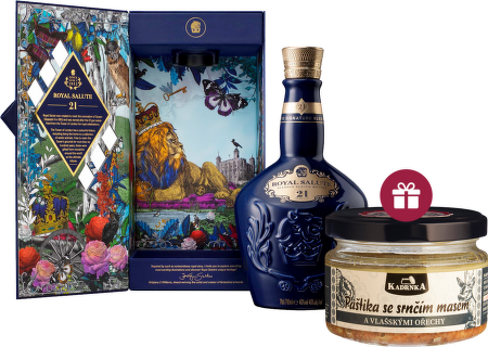 Chivas Regal Royal Salute 21 Years Old + darček