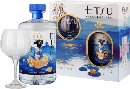 Etsu Japanese Gin 0,7l + sklenice