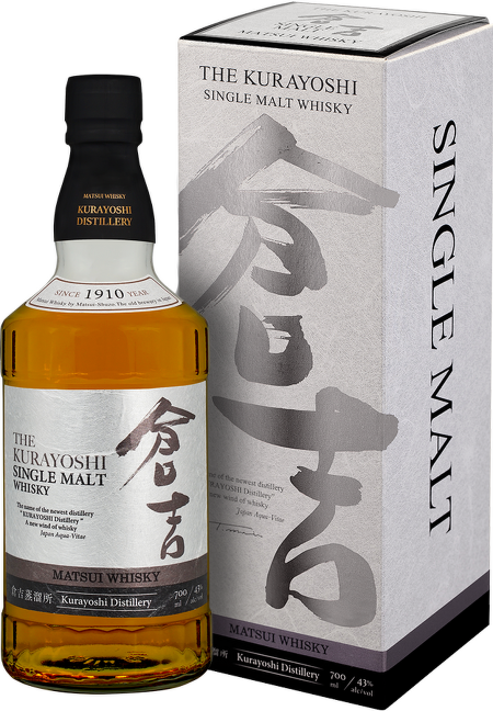 Kurayoshi Single Malt Japanese Whisky 0,7l