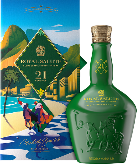 Chivas Regal Royal Salute 21 Years Old 0,7l Rio de Janeiro Polo Edition