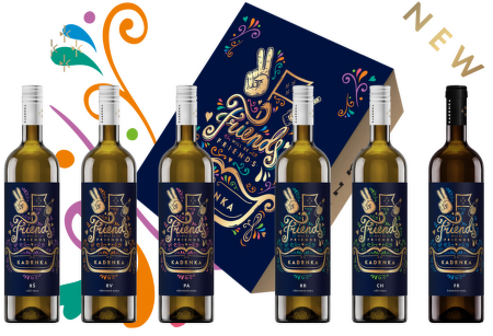 Kadrnka Friends, limitovaná edicia 6 x 0,75l