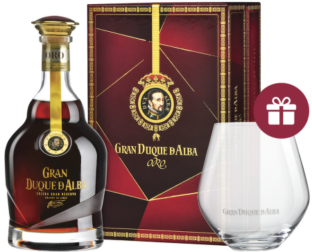 Gran Duque de Alba Oro, Solera Gran Reserva Especial 0,7l + darček