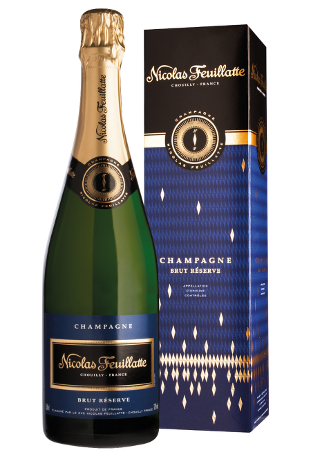 Nicolas Feuillatte Brut Reserve box 0,75l