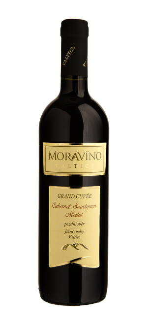 Grand Cuvée červené, pozdní sběr, Moravíno