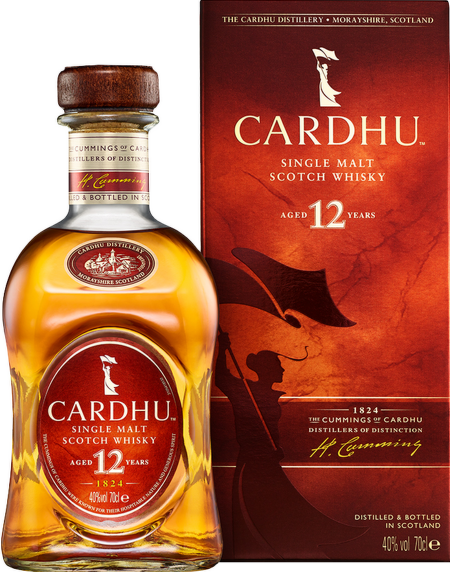 Cardhu 12 Years Old, Speyside 0,7l