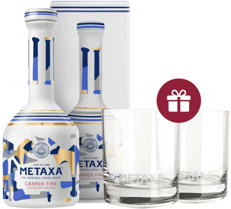Metaxa Grande Fine Edition 0,7l + darček