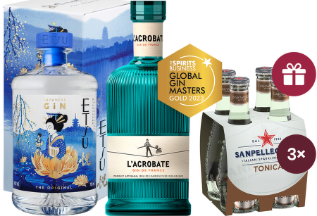 Gin&Tonic Fest: Etsu Japanese Gin + L´Acrobate Gin + darček