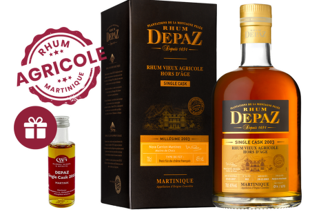 Depaz Single Cask 2003 + darček