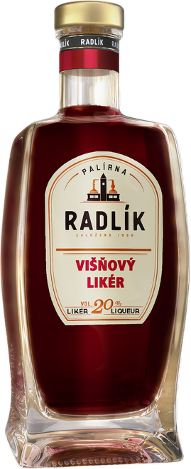 Radlík Višňový likér 20% 0,5l