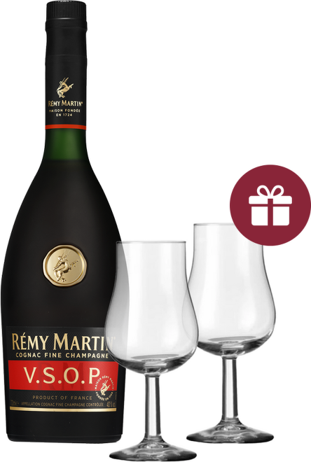 Remy Martin VSOP 0,7l + 2 originálne poháre