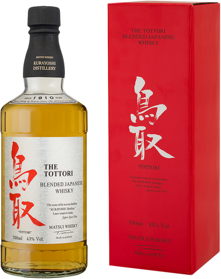 Tottori Blended Japanese whisky 0,7l