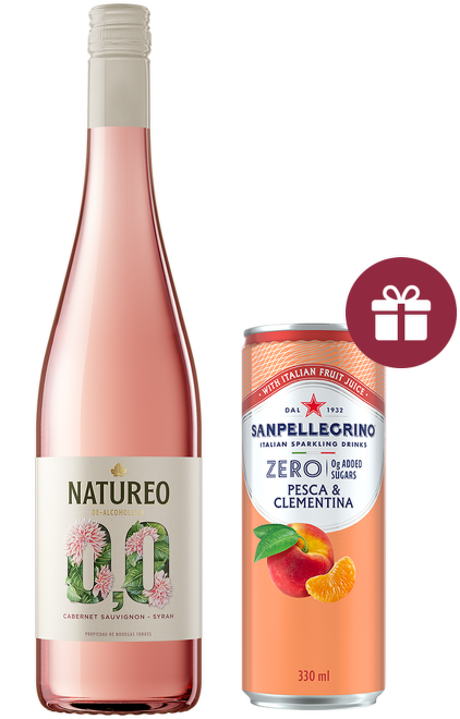 Torres Natureo Rose - nealkoholické víno