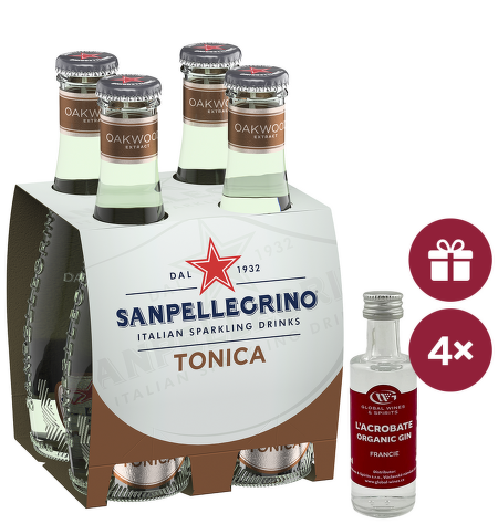 Gin&Tonic Fest: Sanpellegrino Tonic sklo 20cl + darček
