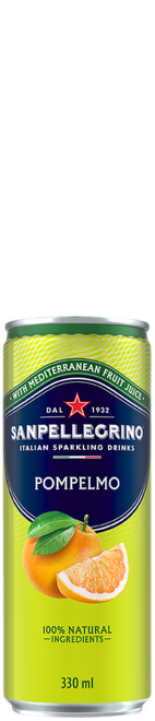 Sanpellegrino Pompelmo (grapefruit) plech 33 cl