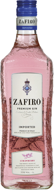 Zafiro Pink Premium Gin Strawberry 0,7l