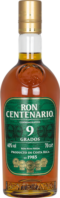 Centenario Rum 9 Years Old Conmemorativo 0,7l