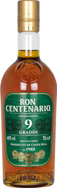 Centenario Rum 9 Grados Conmemorativo 0,7l
