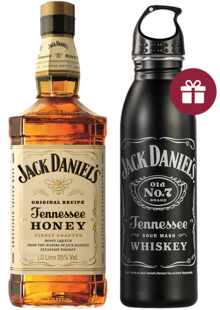 Jack Daniels Honey 1l + darček