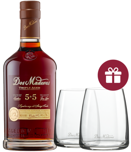 Dos Maderas P.X. 5+5 0,7l + darček