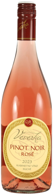 Pinot Noir rosé, pozdní sběr, Šatrapky, Veverka