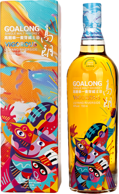 Goalong Vigorous, Single Malt Chinese Whiskey  0,7l