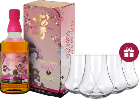 Matsui 5YO Sakura Single Cask + darček