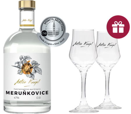 Anton Kaapl Marhuľovica + darček