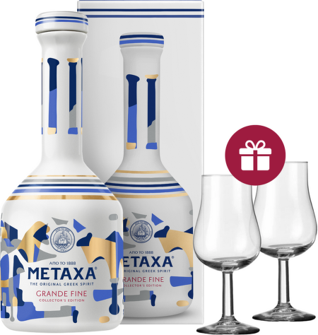 Metaxa Grande Fine Edition 0,7l + darček