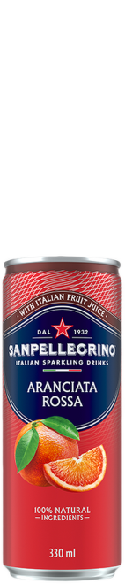 Sanpellegrino Aranciata Rossa plech 33 cl