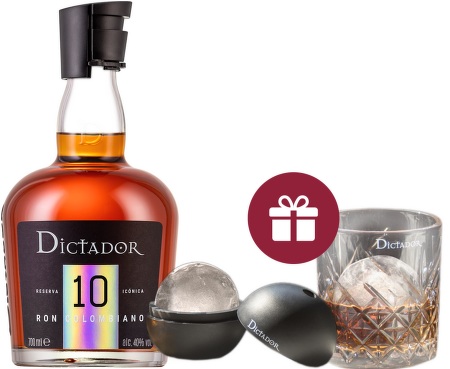 Dictador Reserva 10 Icónica + darček