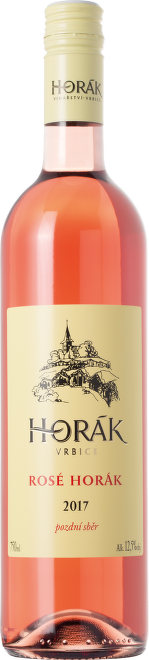 Rosé Horák, Cabernet Moravia, pozdní sběr