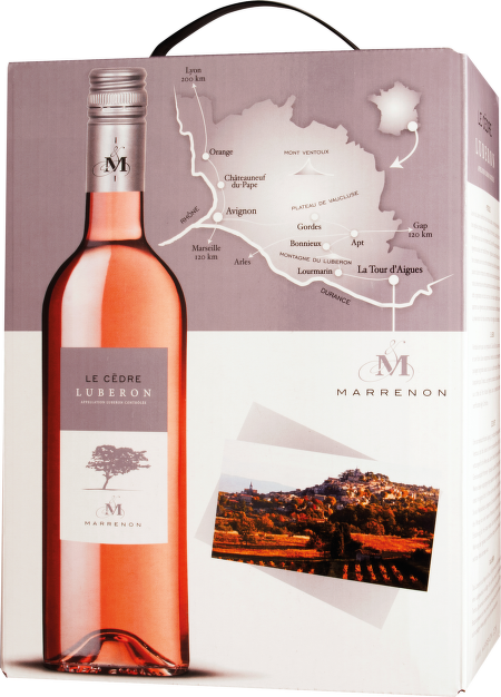 BIB 5l Marrenon Luberon Rosé