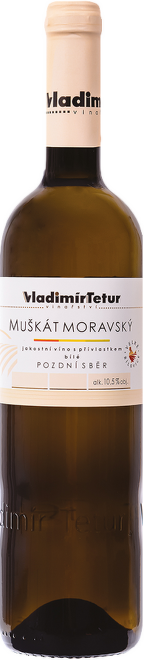 Muškát moravský, kabinet, Tetur