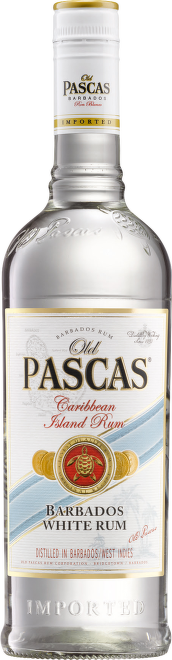 Old Pascas Barbados White Rum 0,7l