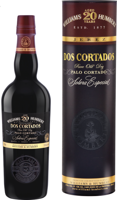 Sherry Dos Cortados Palo Cortado V.O.S 20 Years Old (suché) 0,5l