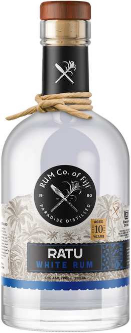 Ratu 10 Years Old, Premium Fiji White Rum 0,7l