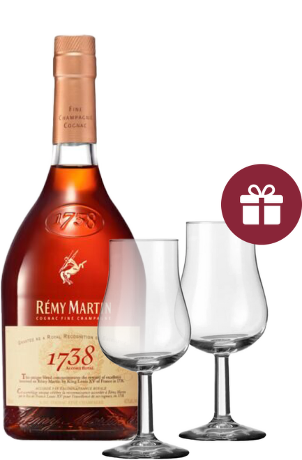 Remy Martin Accord Royal 0,7l + 2 originálne poháre