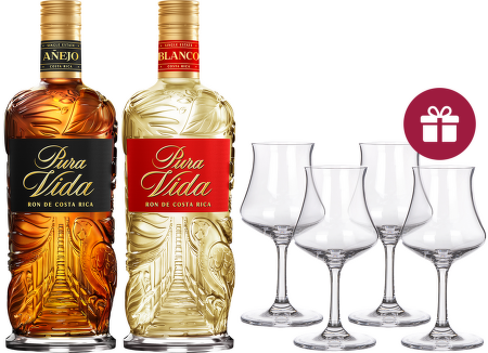 Pura Vida Blanco + Anejo + darček