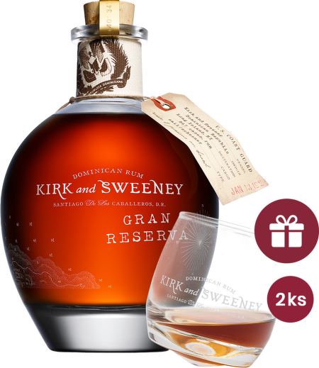 Kirk and Sweeney Gran Reserva 0,7l + darček