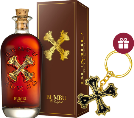 Bumbu Rum Original box 0,7l + darček