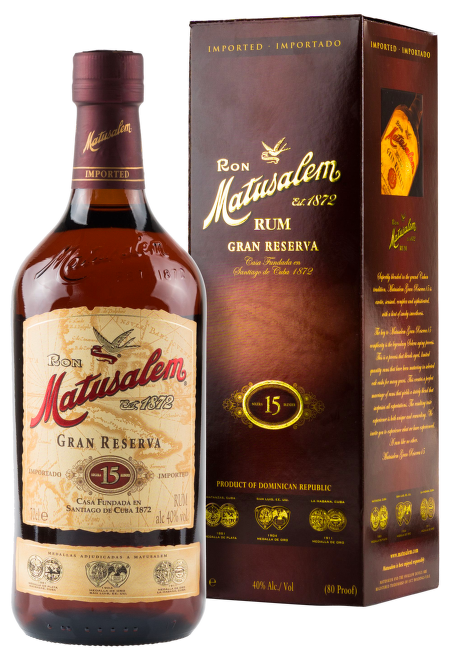 Matusalem Gran Reserva 15 Years Old 0,7l