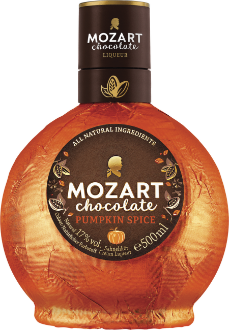 Mozart Chocolate Pumpkin Spice liqueur (dýňový likér) 0,5l