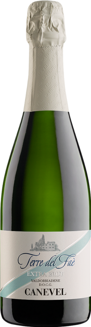 Prosecco Terre DeL Fae' Valdobbiadene DOCG Extra Brut (single vineyard)