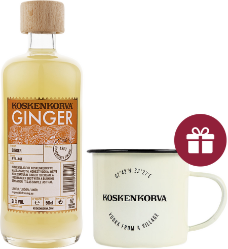 Koskenkorva Ginger Shot + darček